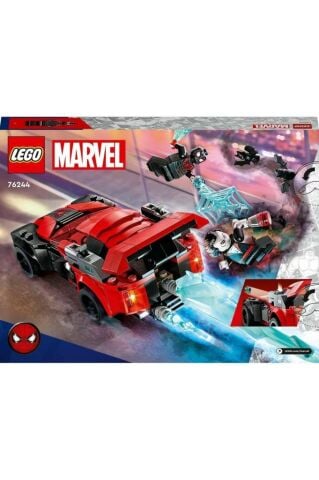 LEGO ® Marvel Miles Morales Morbius’a Karşı 76244 - 7 Yaş ve Üzeri için Oyuncak Yapım Seti(220 Parça)