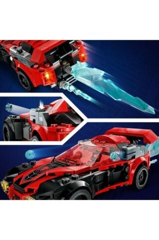 LEGO ® Marvel Miles Morales Morbius’a Karşı 76244 - 7 Yaş ve Üzeri için Oyuncak Yapım Seti(220 Parça)