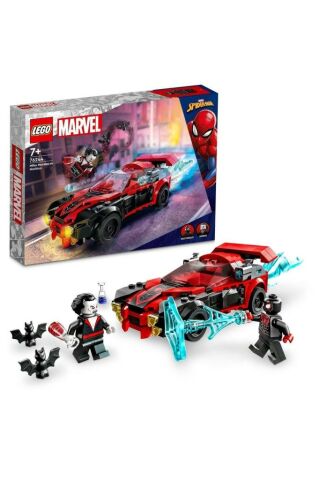 LEGO ® Marvel Miles Morales Morbius’a Karşı 76244 - 7 Yaş ve Üzeri için Oyuncak Yapım Seti(220 Parça)