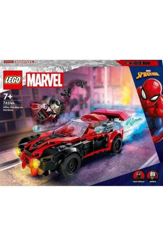 LEGO ® Marvel Miles Morales Morbius’a Karşı 76244 - 7 Yaş ve Üzeri için Oyuncak Yapım Seti(220 Parça)