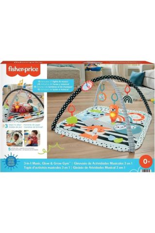 Fisher-price Neşeli Hayvanlar 3ü1 Arada Jimnastik Merkezi Hbp41
