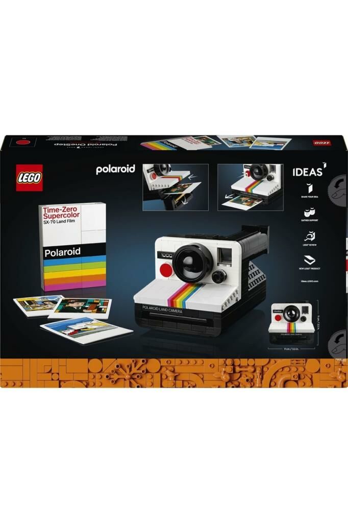 LEGO ® Ideas Polaroid OneStep SX-70 Kamera 21345 –  Model Yapım Seti (516 Parça)