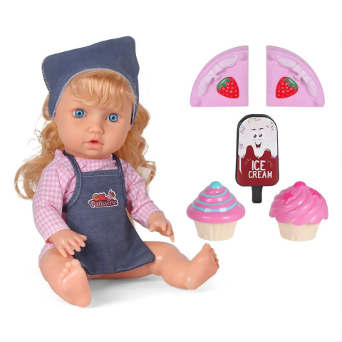 Senoş Bebek Pasta Yiyor