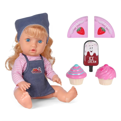 Senoş Bebek Pasta Yiyor