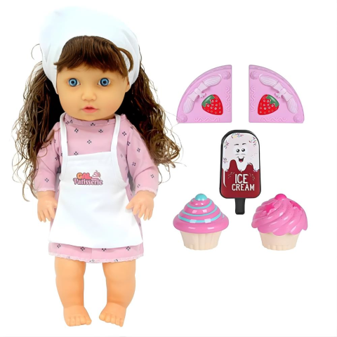 Senoş Bebek Pasta Yiyor