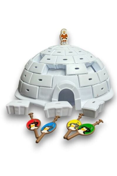 Igloo Move Game! Hamle Oyunu, Kutu Masa Oyuncakları Eğitici Aile Içi Eğlenceli Aktivite Oyunu