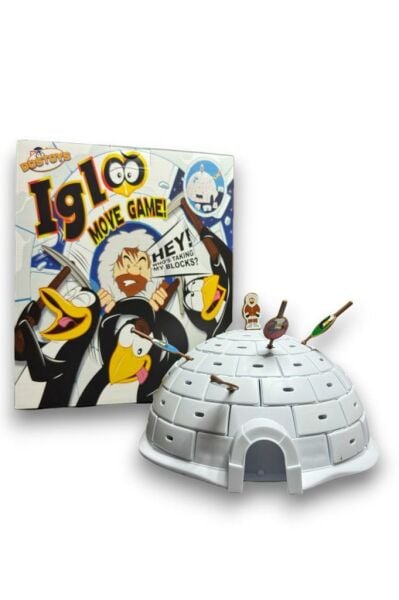 Igloo Move Game! Hamle Oyunu, Kutu Masa Oyuncakları Eğitici Aile Içi Eğlenceli Aktivite Oyunu