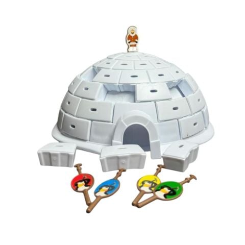 Igloo Move Game! Hamle Oyunu, Kutu Masa Oyuncakları Eğitici Aile Içi Eğlenceli Aktivite Oyunu
