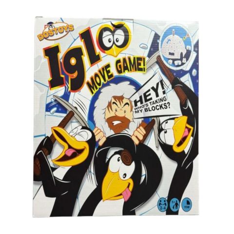 Igloo Move Game! Hamle Oyunu, Kutu Masa Oyuncakları Eğitici Aile Içi Eğlenceli Aktivite Oyunu