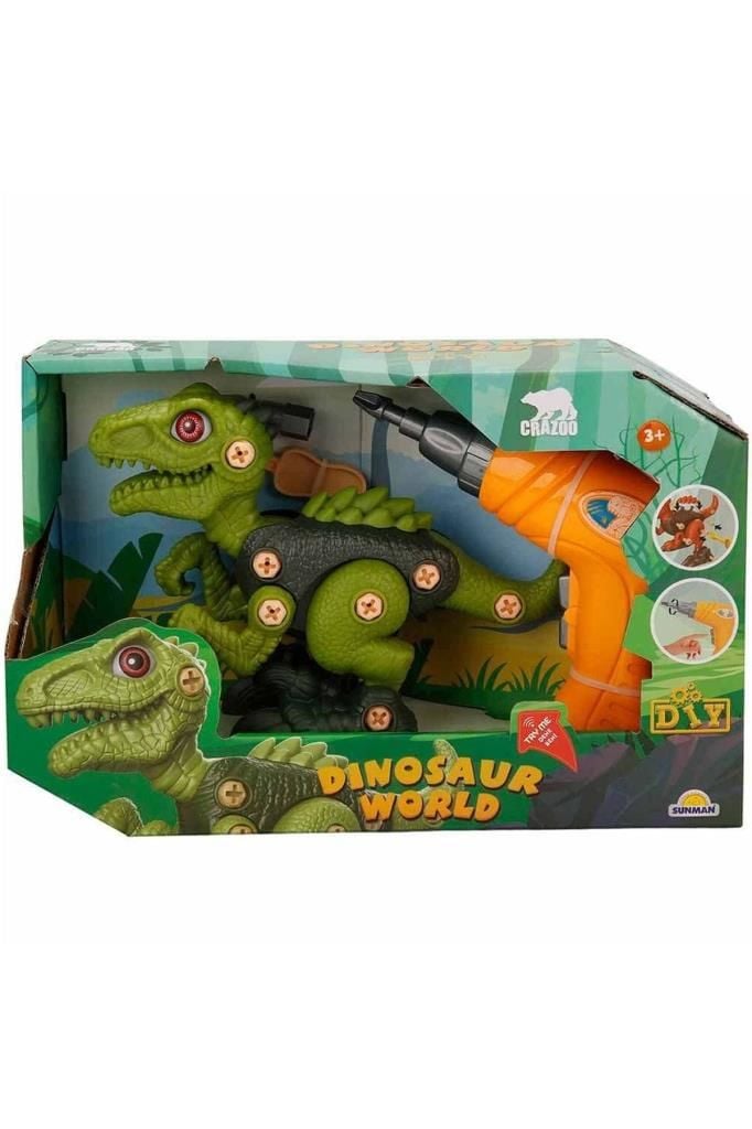 Sök Tak Dinozor Ve Hareketli Matkap Seti