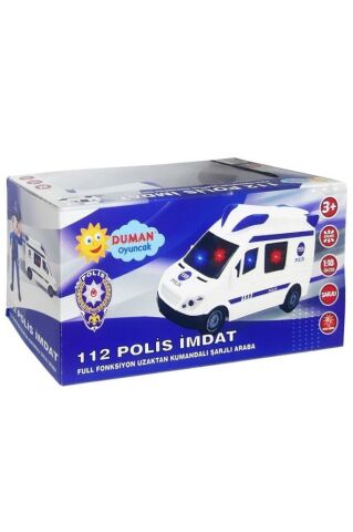 Uzaktan Kumandalı Şarjlı Full Fonksiyonlu Polis 20 cm