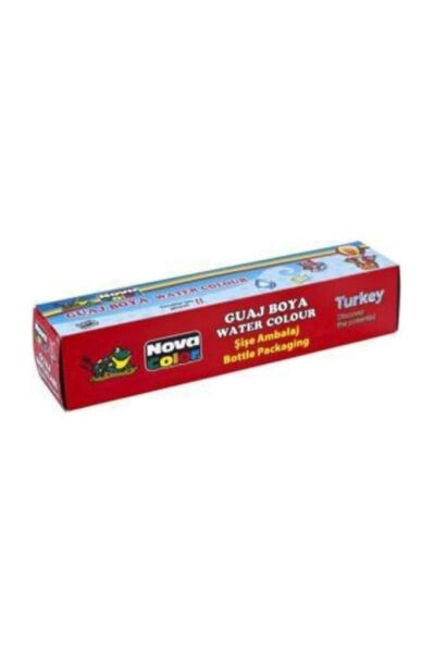 Nova Color Guaj Boya 6 Renk X 30 Cc. Şişe