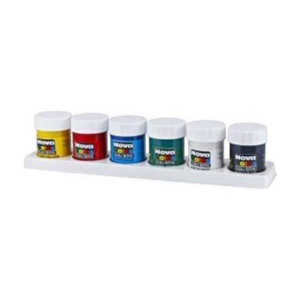 Nova Color Guaj Boya 6 Renk X 30 Cc. Şişe