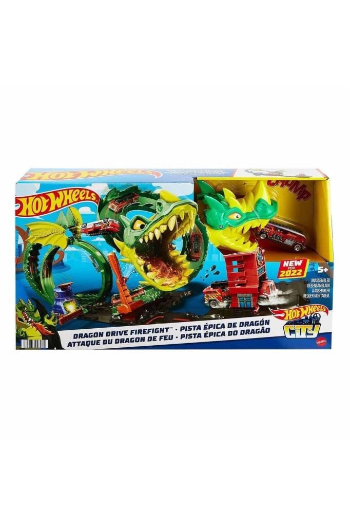 Hot Wheels Ejderhayla Mücadele Pisti Hdp03