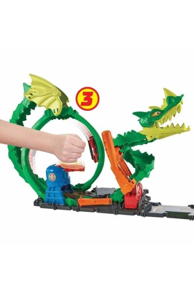 Hot Wheels Ejderhayla Mücadele Pisti Hdp03