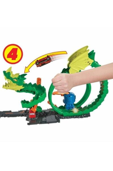 Hot Wheels Ejderhayla Mücadele Pisti Hdp03