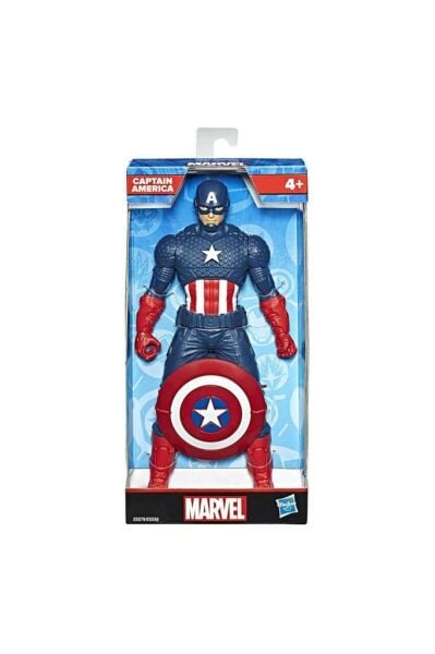 Marvel Avengers Captaın Amerika Aksiyon Figürü, 9,5 Inç E5579