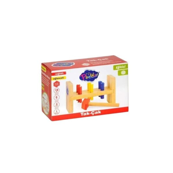 Tak Çak Ahşap Çocuk Oyuncağı