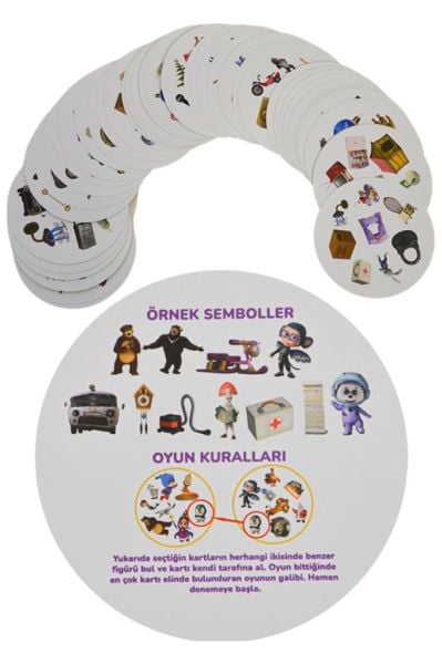 Maşa İle Koca Ayı Parigo Eşleştirme Oyunu