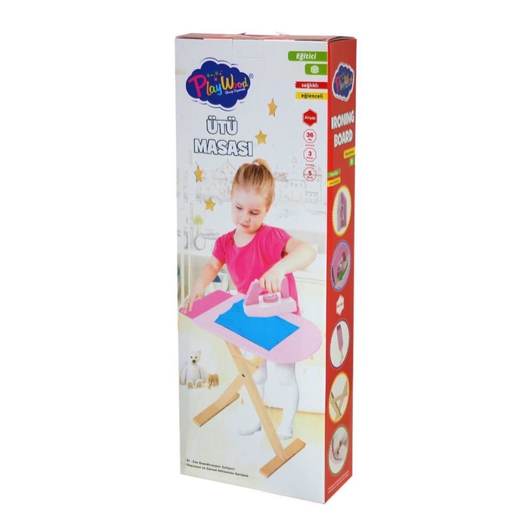 PlayWood Ahşap Ütü Masası Seti