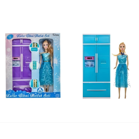 Karlar Ülkesi Dolap Bebekli