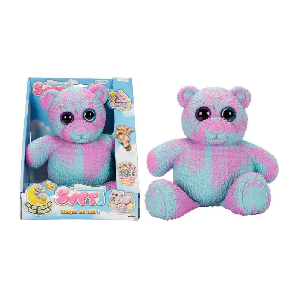 SoftT Karanlıkta Parlayan Deluxe Yumuşak Ayıcık
