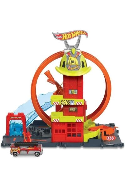 Hot Wheels Çember Pistli Iftaiye Istasyonu HKX41