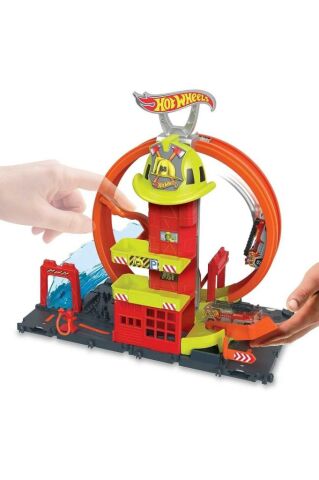 Hot Wheels Çember Pistli Iftaiye Istasyonu HKX41