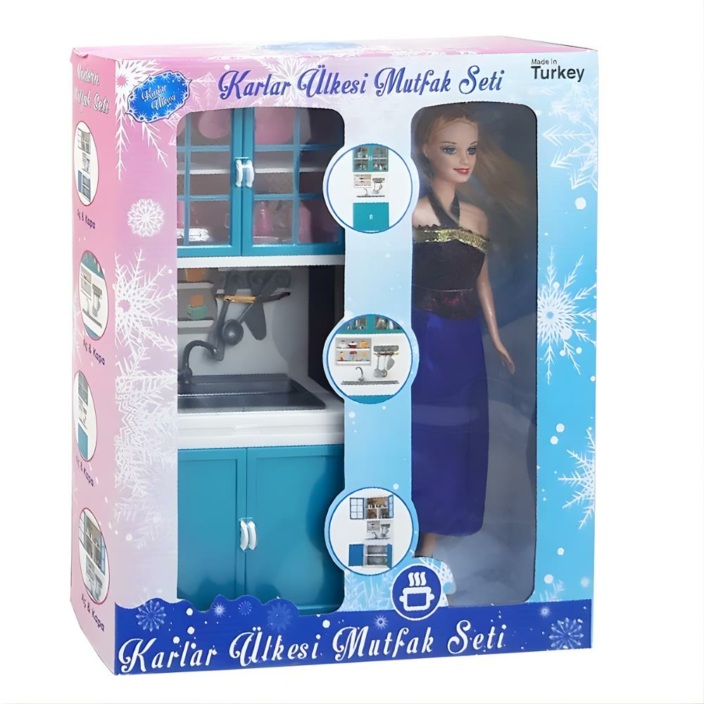 Oydaş Oyuncak Karlar Ülkesi Lavabo Bebekli OYD-02328