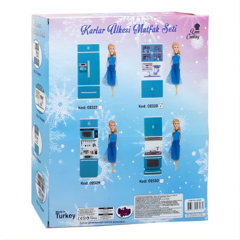 Oydaş Oyuncak Karlar Ülkesi Lavabo Bebekli OYD-02328