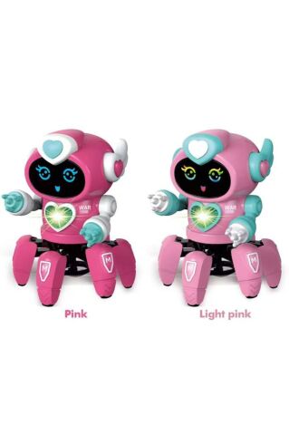 Sesli Işıklı Sevimli Robot - Uzaktan Kumandalı Robot
