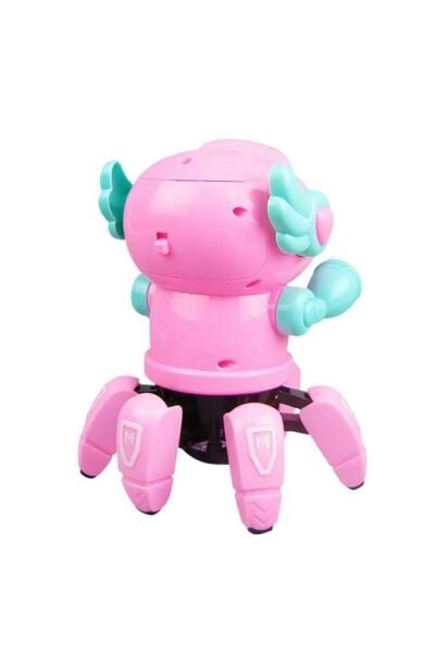 Sesli Işıklı Sevimli Robot - Uzaktan Kumandalı Robot