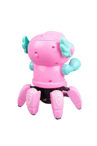 Sesli Işıklı Sevimli Robot - Uzaktan Kumandalı Robot