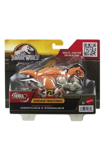 Jurassic World Değişim Serisi Çifte Tehlike Dinozor Figürleri HLP05-HLP07