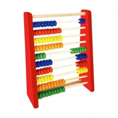 Kutuda Renkli Ahşap Abaküs