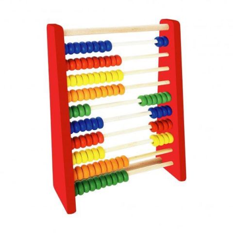 Kutuda Renkli Ahşap Abaküs