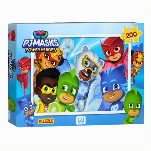 Ca Games Pjmaks Puzzle 200 Parça