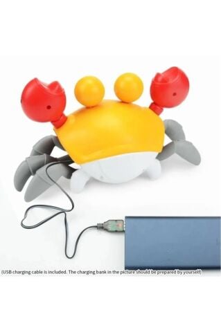 Yengeç Emekleme Oyuncağı Hız Sensör Fonksiyonlu (Şarj Edilebilir)