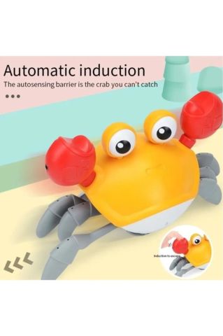 Yengeç Emekleme Oyuncağı Hız Sensör Fonksiyonlu (Şarj Edilebilir)