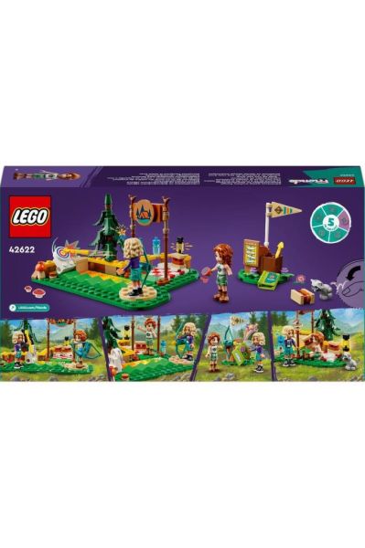 Friends Macera Kampı Okçuluk Alanı 42622 - 6 Yaş ve Üzeri Çocuklar için Autumn ve Nova M