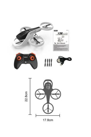 Usb Şarjlı 3 Pervaneli Helikopter Drone