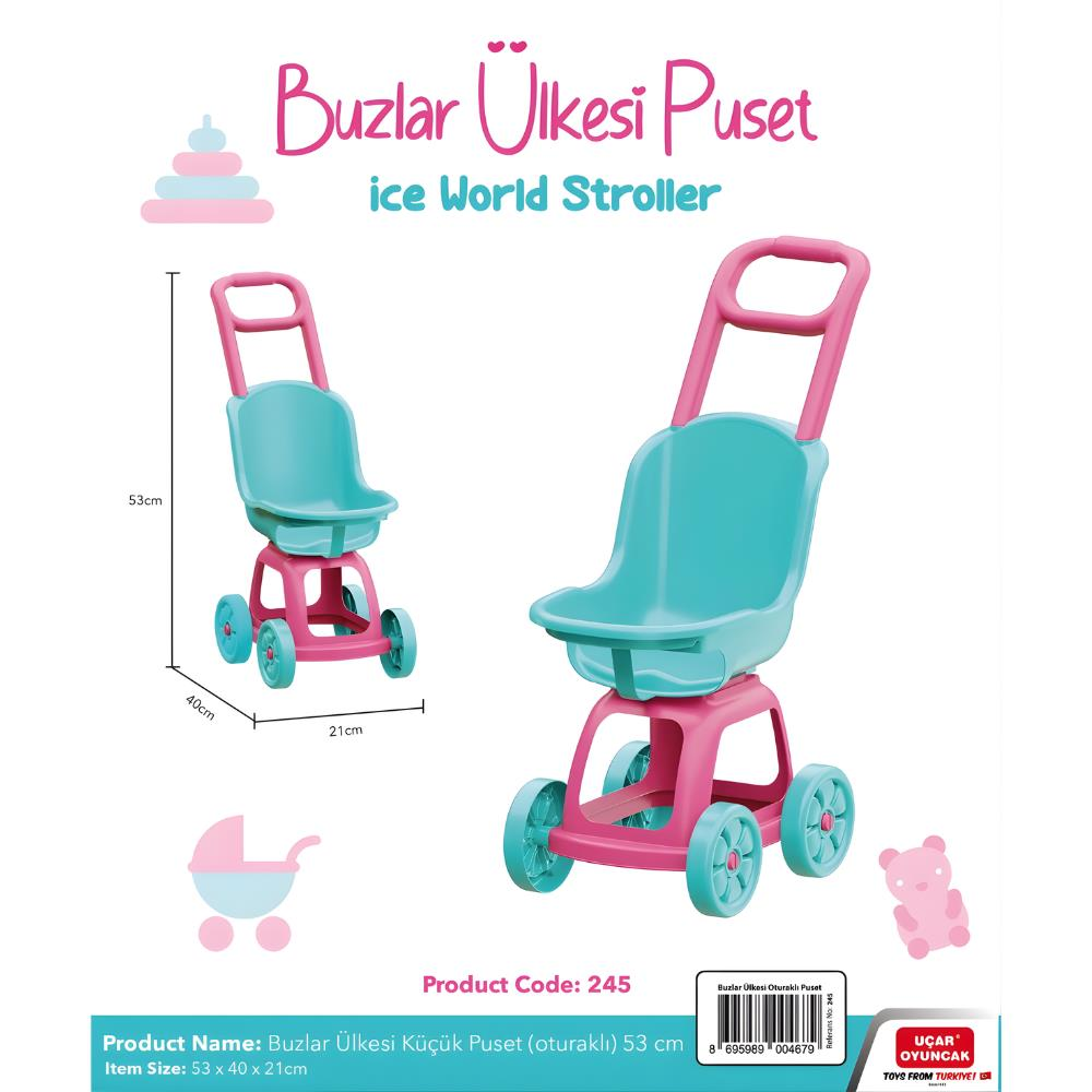 Buzlar Ülkesi Küçük Puset (oturaklı) 53 cm