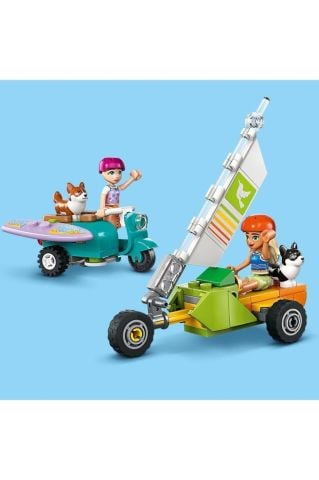 Friends Sörfçü Köpekler ve Scooter Macerası 42641 - 6 Yaş ve Üzeri  Yapım Seti (113 Parça)