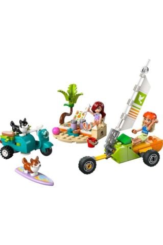 Friends Sörfçü Köpekler ve Scooter Macerası 42641 - 6 Yaş ve Üzeri  Yapım Seti (113 Parça)