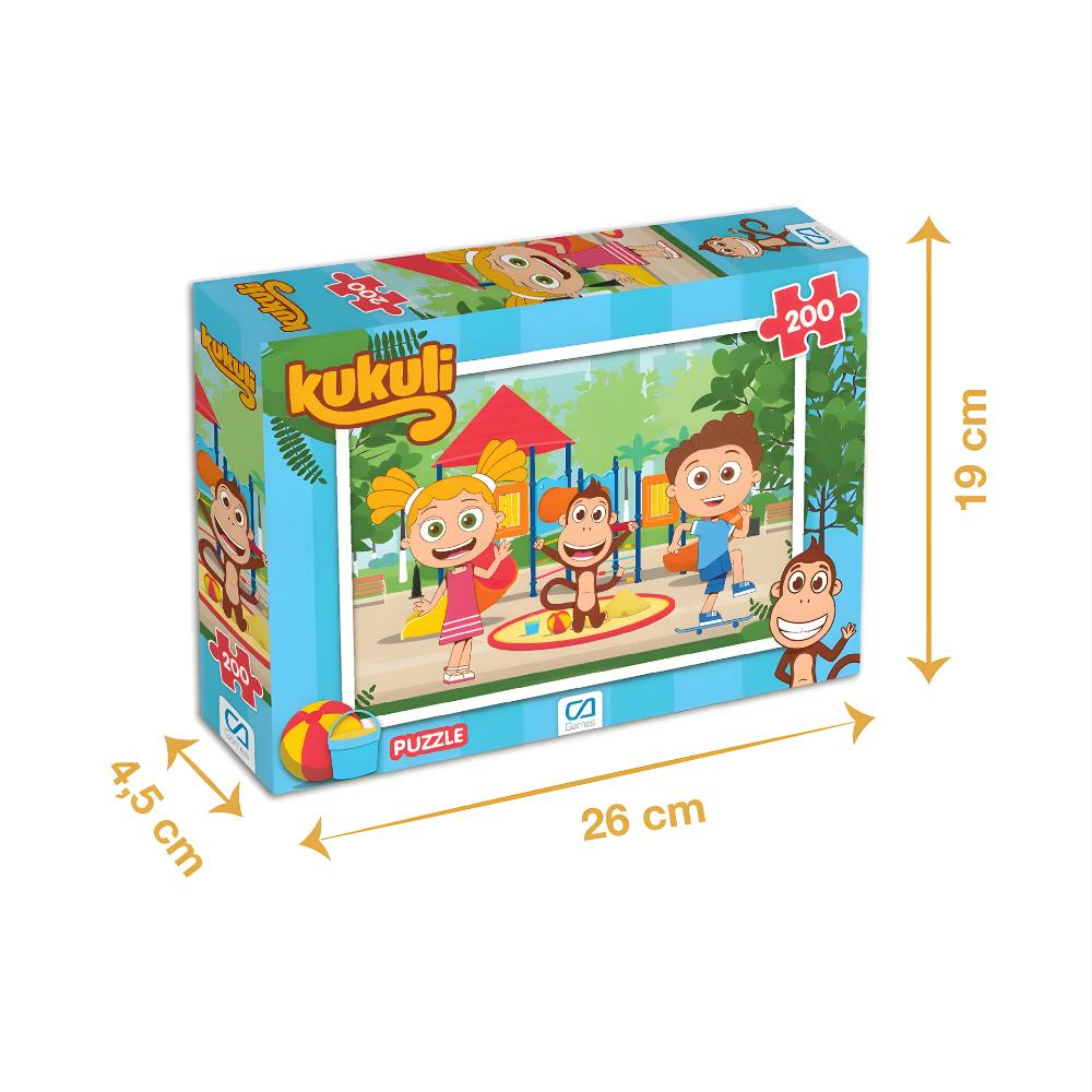 Ca Games Kukuli Puzzle 200 Parça