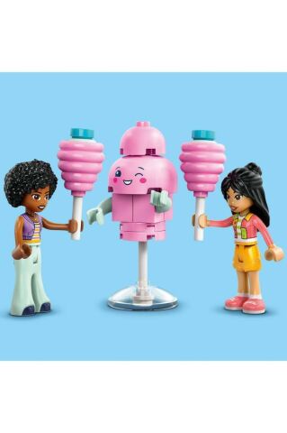 Friends Pamuk Şeker Standı ve Scooter 42643 - 6 Yaş ve Üzeri Oyuncak Yapım Seti (110 Parça)