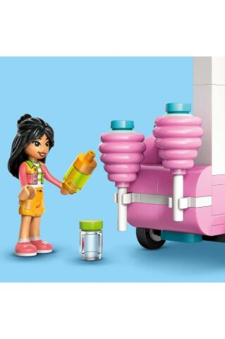 Friends Pamuk Şeker Standı ve Scooter 42643 - 6 Yaş ve Üzeri Oyuncak Yapım Seti (110 Parça)