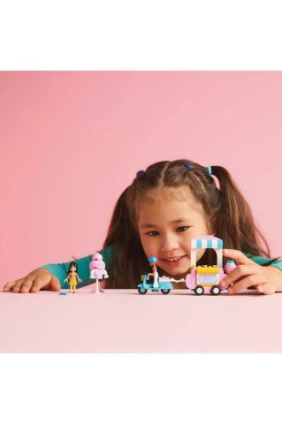 Friends Pamuk Şeker Standı ve Scooter 42643 - 6 Yaş ve Üzeri Oyuncak Yapım Seti (110 Parça)