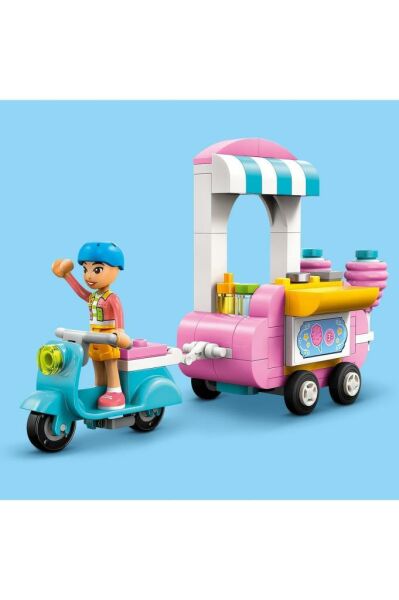Friends Pamuk Şeker Standı ve Scooter 42643 - 6 Yaş ve Üzeri Oyuncak Yapım Seti (110 Parça)