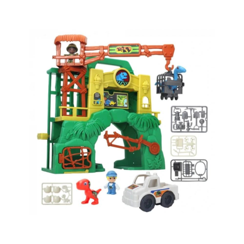 Tıny Kiddom Dino Kreş Kulesi 28 Parça Ses Işık